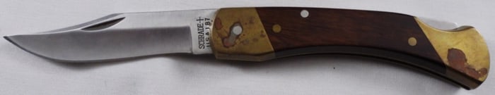 Schrade+ LB7 Lockback Pocket Knife