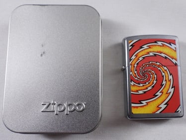 Lighting Twist Zippo Lighter 2004 Sealed Zippo