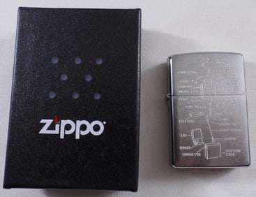 Anatomy Of A Zippo 2014 Sealed