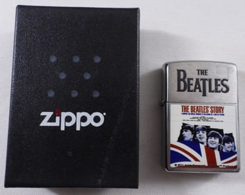 The Beatles Story Zippo Lighter 2013 Sealed