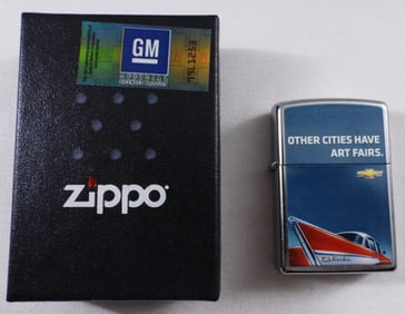 Chevy "Other Cities Have Art Fairs" Zippo 2013