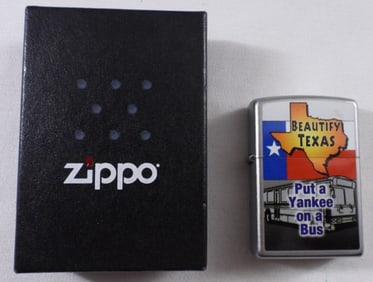 Beautify Texas Zippo Lighter 2012 Sealed