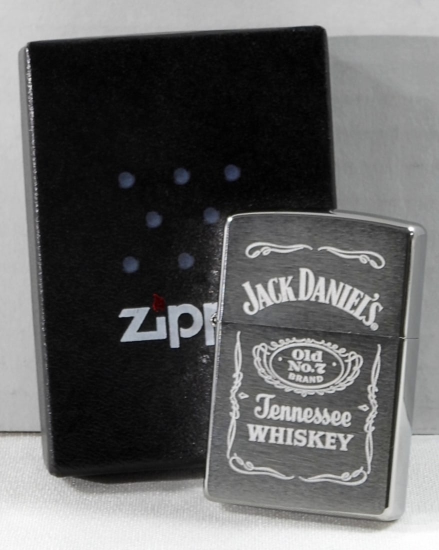 Unfired 2011 Jack Daniels Zippo: Unfired 2011 Jack Daniels Zippo in Zippo box.
