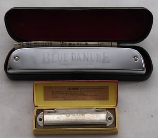Mixed Lot Of 2 Harmonicas