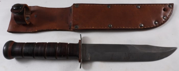 U.S.N. Ka-Bar With Sheath