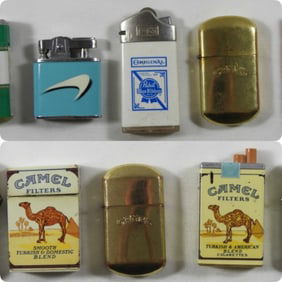(10) Lighters Camel & Advertising