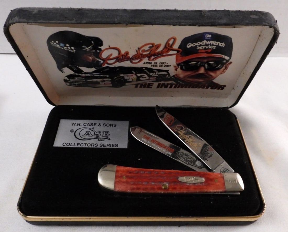 Dale Earnhardt Case XX Pocket Knife In Case (1 of 3)