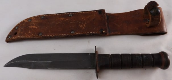 U.S. Navy Ka-Bar In Sheath