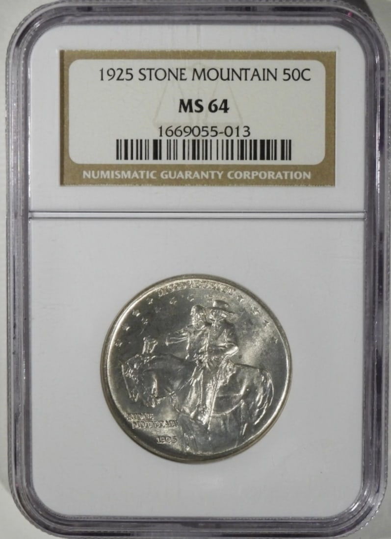 1925 Stone Mountain Commem, NGC MS-64 (1 of 2)