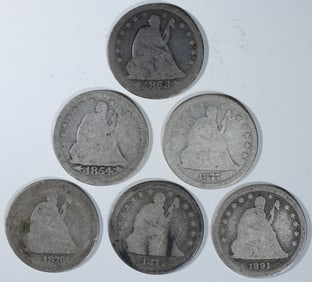(6) Low Grade Seated Quarters