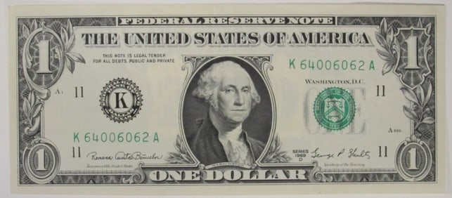 1964D $ Error Note