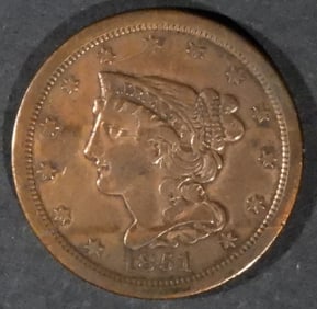 1851 Half Cent