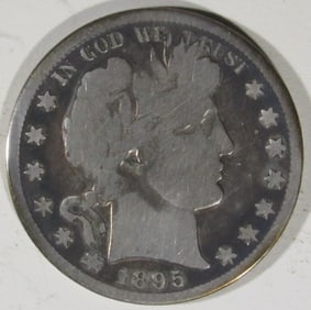 1895-O Barber Half Dollar