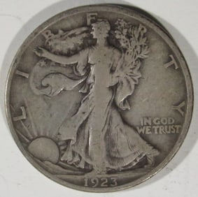 1923-S Walking Liberty Half Dollar