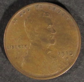 1910-S Lincoln Cent