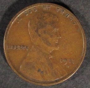1911-D Lincoln Cent