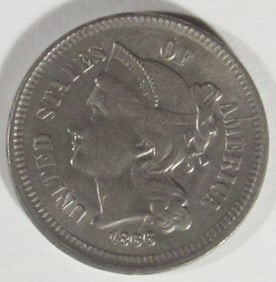 1866 3 Cent Nickel
