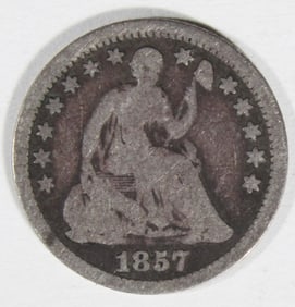 1857-O Seated Half Dime