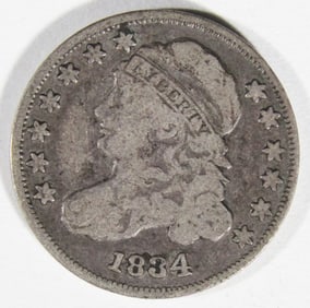 1834 Bust Dime