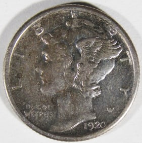 1920-D Mercury Dime