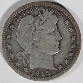 1915 Barber Quarter