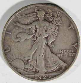 1929-S Walking Liberty Half Dollar