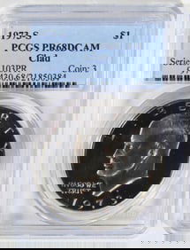 1973-S Clad Ike Dollar, PCGS PR-68 DCAM