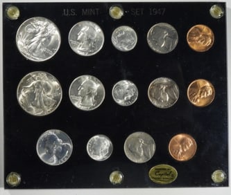 1947 Mint Set in Plastic Holder