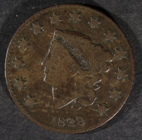 1829 Large Cent- Large Letters