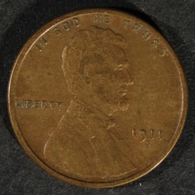 1911-S Lincoln Cent