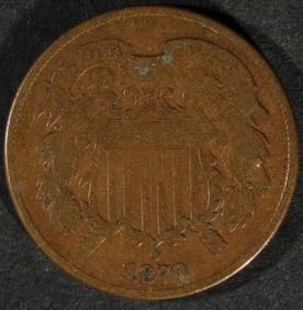 1870 2 Cent Piece
