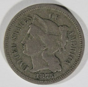 1875 3 Cent Nickel