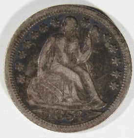 1854-O Seated Dime
