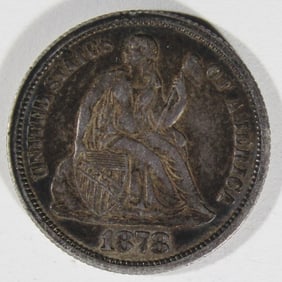 1878 Seated Dime