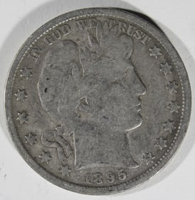 1895 Barber Half Dollar