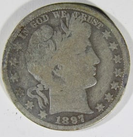1897-O Barber Half Dollar- Filler