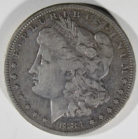 1884-S Morgan Dollar