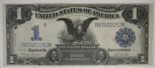 1899 $1 Black Eagle Silver Cert