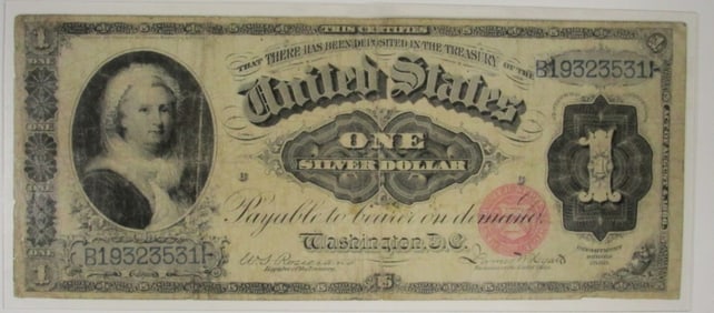 1886 $1 Silver Certificate