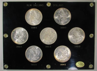 New Orleans Minted Morgan Dollars, 1898-1904