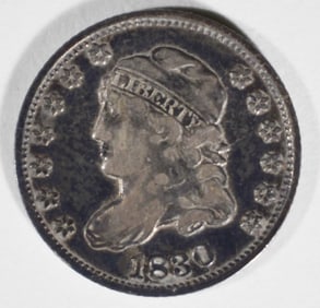 1830 Half Dime