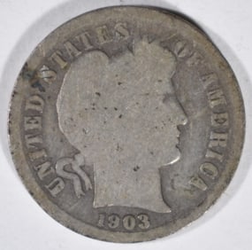 1903-S Barber Dime