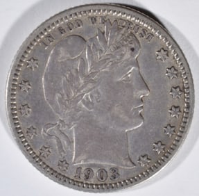 1903-O Barber Quarter