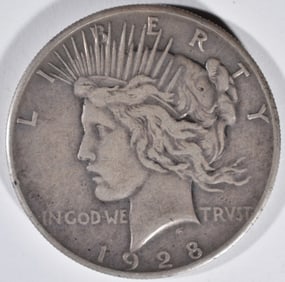 1928 Peace Dollar