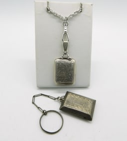Unique 925 Locket Necklace & Keychain