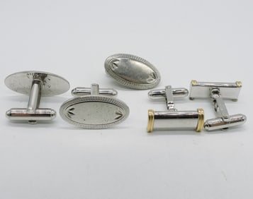 Sterling & 14k Vintage Men's Accessories