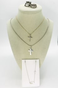 Religious Cross 925 Necklaces & More