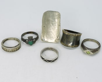 Silpada, Malachite & More 925 Rings