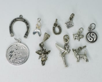 10 Sterling Charms