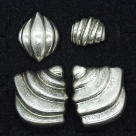 Taxco 925 Clip on Earrings & Rings